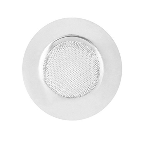 2 PCS Stainless Steel Sink Strainer SiFree Waste Plug Bathroom Hole Hair Filter Perfect for Kitchen Sinks, Rim 3in Diameter - Thumbnail 5
