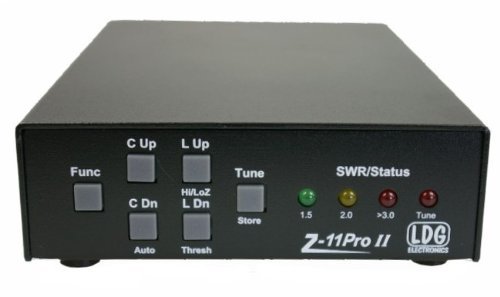 LDG Electronics Z-11PROII Automatic Antenna Tuner 1.8-54 MHz, 0.1-125 Watts, 2 Year Warranty
