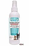 Derma-Soothe Anti-Itch Spray for Dogs and Cats Itch Relief for Dogs Wound Spray Antiseptic Dog Itch Relief for Pets Pramoxine Colloidal Oatmeal Soothes and Conditions Itchy Dog Skin Red Mange