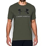 Under Armour Men's Sportstyle Logo T-Shirt, Downtown Green Mediu/Steel, XX-Large