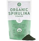 Neurogan Spirulina Powder Organic - 16 oz, Nutrient Dense Superfood, Packed with Vegan Protein and Essential Amino Acids to Restore Your Body, 100% Pure, Non GMO, Vegan
