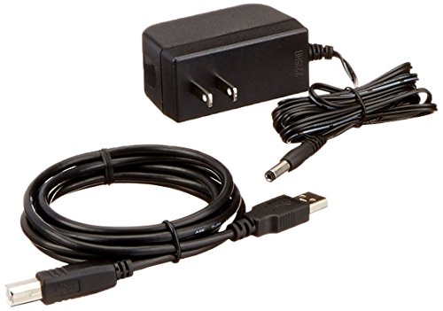 MagTek 22370001 ImageSafe MICR Check Reader, USB/Dual Sided Scan with Cable and Power Adapter, 12V, Black