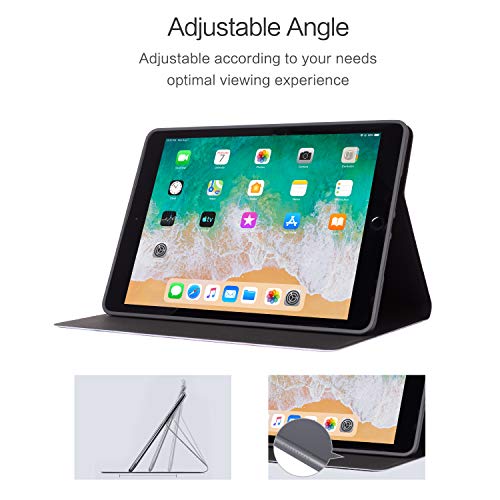 Vimorco iPad 7th Generation Case, New iPad 10.2 Inch Case 2019, Premium Protective Leather Smart Case Auto Sleep/Wake Multi-Angle Stand Cover for iPad 10.2’’ 2019