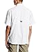Columbia Men's Low Drag Offshore Short Sleeve Shirt, White, Medium