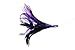 EatMyTackle Bird Feather Daisy Chain | Saltwater Fishing Teaser (Purple)