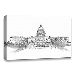 Freehand Sketching of Scenery Pictures Home Wall for...