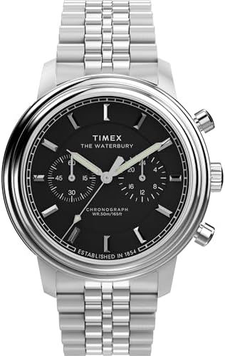 Amazon.com: Timex Men's Legacy 41mm Watch - Stainless Steel