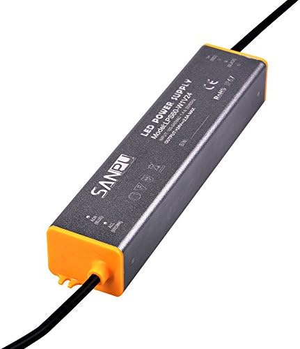 SANPU SMPS 24V LED Transformer 60W 2.5A IP67 Waterproof Power Supply Driver for Strip Lights