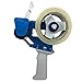 Heavy-Duty Packing Shipping Tape Dispenser Gun - with 2 Inch Roll of Packaging Tape - Hand-held Industrial Side Loading by EZsimply