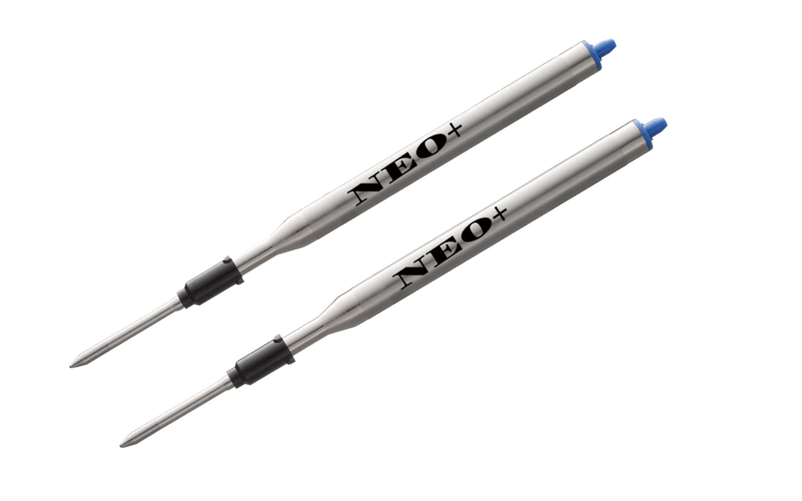 NEO+ Ballpoint Refills Compatible with Lamy Ballpoint Pens (2 Pack Blue Ink)