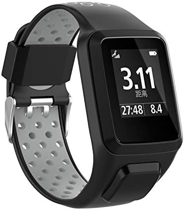 Svovate For Tom Tom Straps Replacement Silicone Watchbands Straps for Tom Tom Adventurer/Tom Tom Golfer 2/Tom Tom Runner 2/Tom Tom Runner 3/Tom Tom spark/Tom Tom spark3