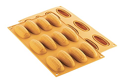 silikomart PANNOCCHIA 20 - Silicone Mould N.12 PANNOCCHIE 68X26 H21 MM