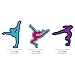 Big Dot of Happiness Tumble, Flip & Twirl - Gymnastics - DIY Shaped Birthday Party or Gymnast Party Cut-Outs - 24 Count
