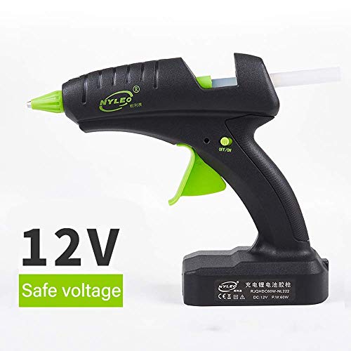 Cordless Glue Gun 60W 12V Rechargeable Electric Heating Tool with
