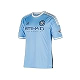MLS New York City FC David Villa #7 Boys Replica Short Sleeve Player Jersey, Blue, Large
