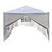 ALEKO APT30X10GAZEBO Outdoor Event Canopy Tent Shelter Wedding Party 30 x 10 x 8.5 Feet White