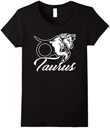 Womens Taurus Shirt - Taurus Tee Shirt XL Black