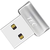TEC Mini USB Fingerprint Reader for Windows 11/10 Hello, TEC TE-FPA2 Bio-Metric Fingerprint Scanner PC Dongle for Password-Free and File Encryption, 360&deg; Touch Speedy Matching Security Key