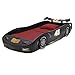 Delta Children Sport Race Car Twin Bed, Black