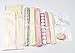 Bridal Shower Decorations Pink Gold Cream Glitter Gold Paper Tassel Garland Polka Dot Tissue Poms for Girl Prince Birthday Party Decorations Pink Gold First Birthday Party Decor