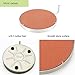 hygger 4-inch Aquarium Air Stone Kit, Fish Tank Bubbler, Compact Stainless Steel Covered Brick-red Air Stone Disc, Produces Micro Bubbles, with 8.2ft standard Size Air Tubing Hose
