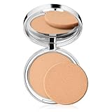 Clinique Stay-Matte Sheer Pressed Powder | Shine-Absorbing, Oil-Free Formula | Create a Perfect Matte Appearance | Free of Parabens, Phthalates, and Sulfates | Stay Beige - 0.27 oz