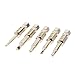 Pixnor 5pcs Magnetic Triangle Head Screwdriver Bits Tip Set S2 Steel 1/4