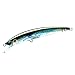 Yo-Zuri Crystal 3D Minnow Floating Lure, Silver Bronze, 5-1/4-Inch