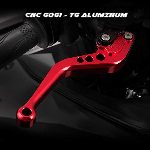 image for aikeec Motorcycle CNC Brake and Clutch Levers Short Adjustable Brake C