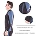 Flexel Wetsuit Tops/Pants, 2mm Premium Neoprene Wet Suit Jacket/Scuba Diving Vest for Swimming Snorkeling Surfing Fishing XSPAN Front Zipper Suit