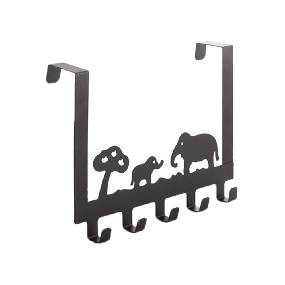 5 Haken Kleideraufbewahrung SNZTQNZY Aufhänger Schmiedeeisen Haken