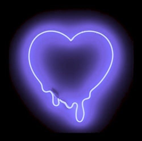 Desung Brand New 14" Blue Love Make My Heart Melt (Various sizes) CUSTOM Design Decorated Acrylic Panel Handmade Man Cave Neon Sign Light UT119