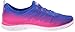 Skechers Sport Women's Glider-Fearless Fashion Sneaker,Royal/Hot Pink,7.5 M US