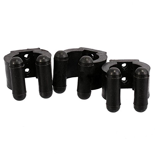 Gimiton 18pcs Billiards Snooker Cue Locating Clip Holder Pool Cue Racks Set (18)