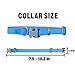 PARTNER Puppy ID Collars 16 pcs/Set Super Soft Nylon Puppy ID Collar Adjustable Breakaway Whelping Litter Collars