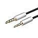 AKG 1.5M Replacement Audio Cable for AKG Y45BT Y50 Y40 Y55 k490 NC K545 Headphones – 3.5mm to 2.5mm Gold Plated Jacks Compatible with iOS, Android, Apple, Samsung
