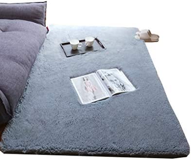 XDFERW Carpet Washable Velvet Height 3 cm Soft and Smooth Living Room Coffee Table Bedroom Bay Window Gradient Color Carpet Fashion Personality Grey (Size : 200x250cm)