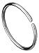 Forbidden Body Jewelry 20g 10mm (3/8 Inch) Surgical Steel Seamless Nose Ring & Cartilage Hoop with Comfort Round Ends