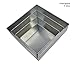 EUROTINS 4 Tier Square Multilayer Birthday Wedding Anniversary Cake Tins - 6