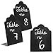 Set of 3 Black Decorative Write On Wedding Signs / Mini Erasable Chalkboards / Cafe Specials Boards