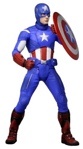 Neca avengers captain america 18" action figure, s…