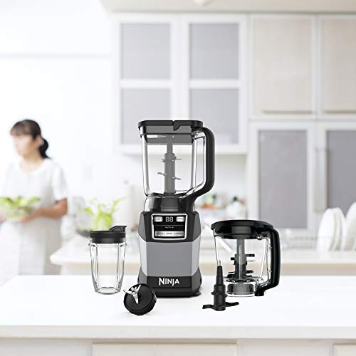 Ninja AMZ493BRN Compact Kitchen System, 1200W, 3 Functions for