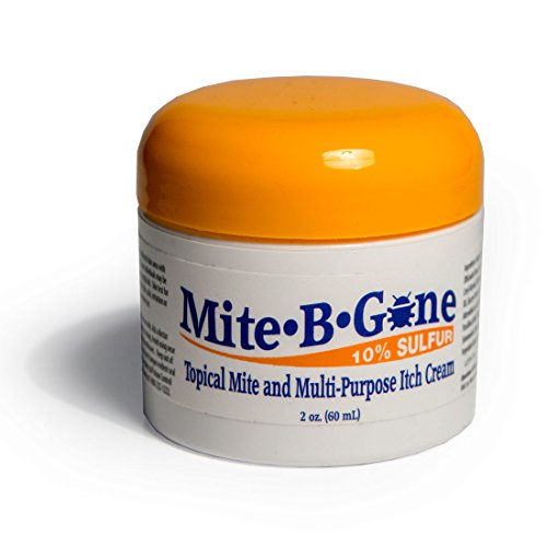 MiteBGone 10 Sulfur Cream Relief from Mites, Insect Bites, Acne