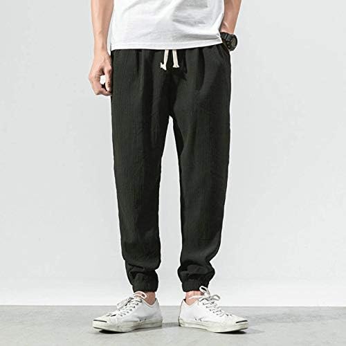 Chinese Style Harem Jogger Pants Men 