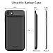 5000 mAh Battery Case for iPhone 6 6S 7 8, SYNC Charged with iPhone, 4.7 Inch Slim Rechargeable Extended Backup Battery Pack