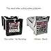 Reliatronic French Fry Cutter, Stainless Steel Potato Cutter, Easy to Clean Vegetable Cutter with 2 Size Durable Blades Perfect for Potato, Onions, Carrots, Cucumbers