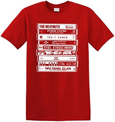 Old School Hip HOP Rap Artists Tapes Unisex Tee Shirt T-Shirt