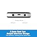Wireless Audio Receiver Bluetooth Adapter, Siroflo Wireless Bluetooth 4.0 Receiver Audio Adapter (NFC-Enabled) for Sound System