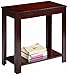 Crown Mark Pierce Chairside Table, Espresso primary