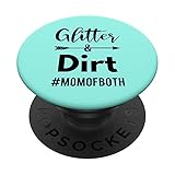 Glitter and Dirt Mom Of Both Mom Funny Mother's Day